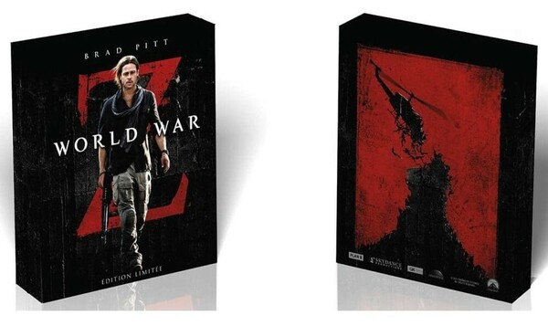 即決 送料無料 ワールド・ウォーZ ブルーレイ3D＋DVDコンボ スチールブック 3000枚限定・シリアルナンバー入り 輸入盤 日本語無し