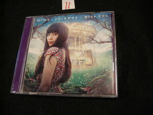 ⑪CD!　miwa : Faraway / Kiss you DVD付 