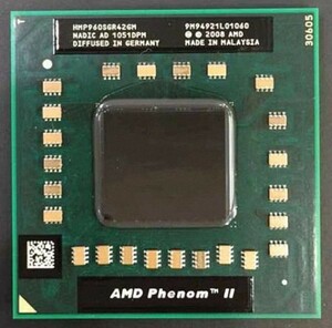 AMD Phenom II P960 1800MHz 4512kB 1800MHz 25W Socket S1G4 HMP960SGR42GM