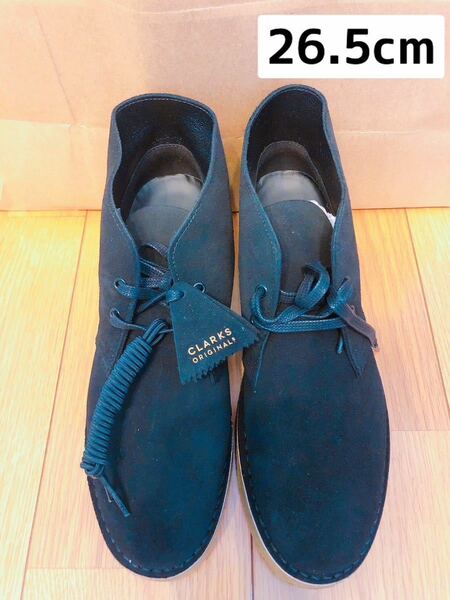 【新品】CLARKS クラークス ワラビーブーツ ブラック 26.5