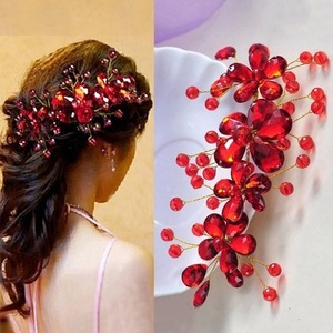  red beads head dress 