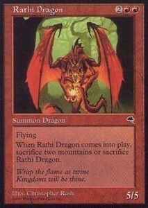 020091-003 TE/TMP ラースのドラゴン/Rathi Dragon 英1枚 ▼