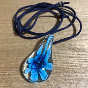 新品未使用!とんぼ玉ペンダント!
