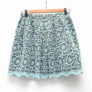 ANNA SUI Anna Sui race miniskirt SIZE:2(M) [S106367]