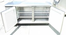 【保証付】フクシマ　業務用台下冷蔵庫　コールドテーブル YRC-150RM　幅1500×奥750×高800 MT2304201114_画像4