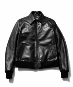 Sheep Leather Zipup JKT my n Denim leather jacket leather jacket men's leather jacket original leather sheep leather MINEDENIM tag attaching new goods 