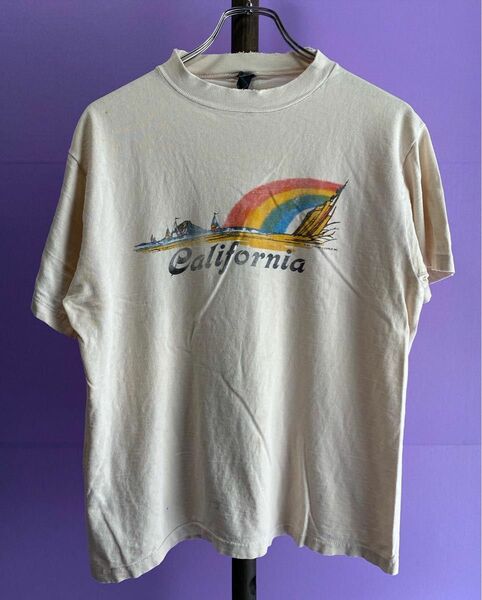 L USA製　Tシャツ　カリフォルニア　スーベニア　お土産 Anvil California rainbow shirt L