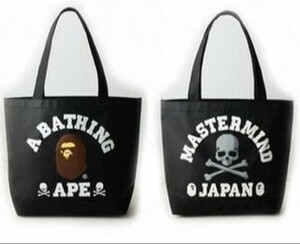 A BATHING APE×MASTERMIND JAPAN史上最強コラボトートバッグ／アベイシングエイプ　マスターマインド／smart2011年11月号付録のみ