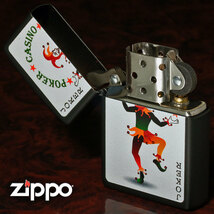 ZIPPO/Joker Card ブラックマット ジョーカ