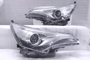 33-1808* latter term *LED ZRT272W Avensis Xi* left right head light KOITO 05-39 engrave :UK/7 ASSY plating original * Toyota (KK)