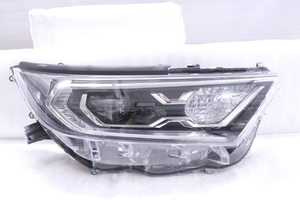 34-847★LED AXAH52 RAV4ハイブリッド★右ヘッドライト STANLEY 42-95 打刻:3 ブラック 純正★トヨタ HV AXAH54 (YM)