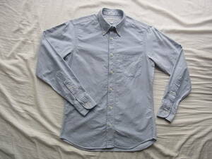 INDIVIDUALIZED SHIRTS インディビジュアライズド シャツ　コットンオックス素材　ボタンダウンシャツ　サイズ 14 1/2 - 32 MADE IN USA