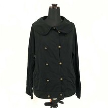 ツモリチサト/TSUMORI CHISATO★コットンジャケット/ショートコート【2/Womens size -M/黒/black】長袖/Jackets/Jumpers◆BH11_画像1