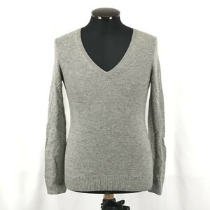 MERINO CASHMERE PREMIUM/ユニクロ★カシミヤ混ウールセーター【Mens size -M/グレー/gray】Tops/Sweater◆BH31