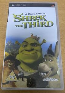 ★海外版・欧州版★PSP★ Shrek the Third シュレック 中古