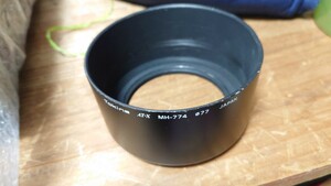 Tokina トキナー AT-X MH-774 φ77 レンズフード 　溝傷ありジャンク