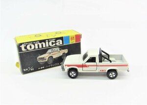 TOMY トミー 絶版トミカ TOYOTA トヨタ ハイラックス4WD ミニカー 車 ∠UH2753