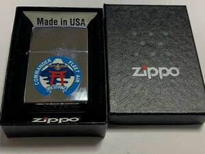 1998 year the US armed forces finger .. boat .COMMANDER FLEET AIR WESTPAC ZIPPO unused 