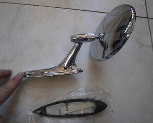 1963 year ~1964 year Chevrolet Impala out side rear view mirror, Impala door mirror.63 Impala mirror 64 Impala mirror 
