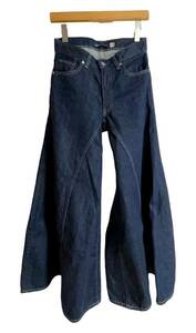 希少 リーバイス Levi's Made & Crafted Rancher Wide Leg Jeans ベルボトム 25 ブルガリア製