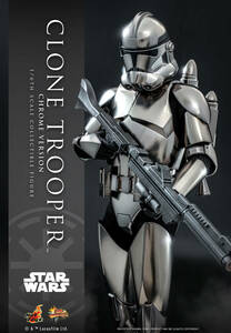 * Movie master-piece | hot toys 1/6 scale figure [ Star * War z]k loan *to LOOPER ( Chrome version |MM#643)