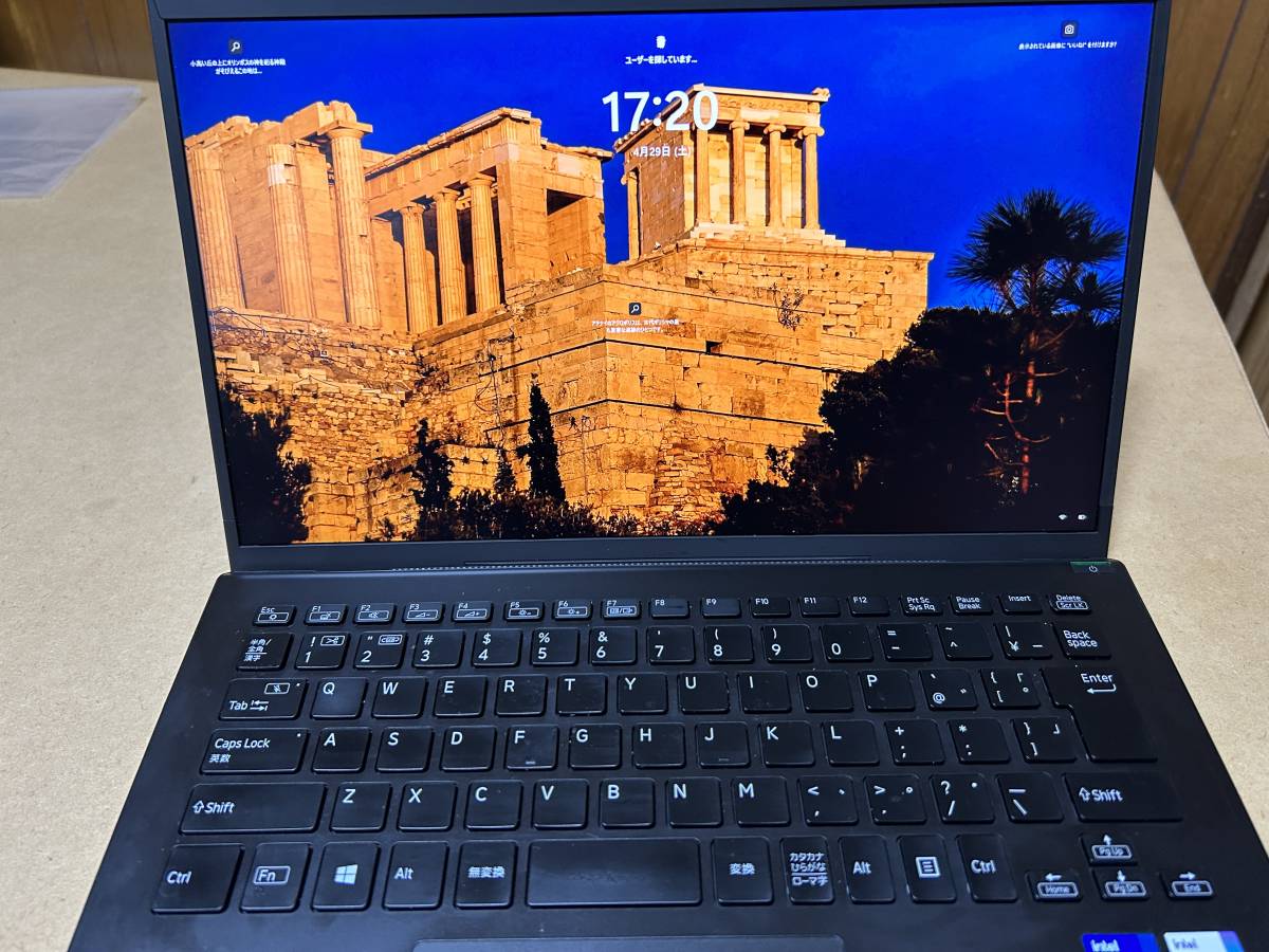 お気にいる 美品VAIO VJPB11C11N i3/6100U/M.2_256GB/4GB 爆速