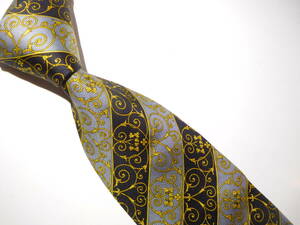 (44) VERSACE bell search necktie /1/ Versace super-beauty goods 