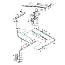 VW ゴルフ6(5K1) ゴルフ7(BA5 BV5 5G1 BQ1 BE1 BE2) ゴルフトゥーラン(1T3 5T1) ポロ(9N_ 9A_) リア ワイパーブレード 1T0955427B_画像3