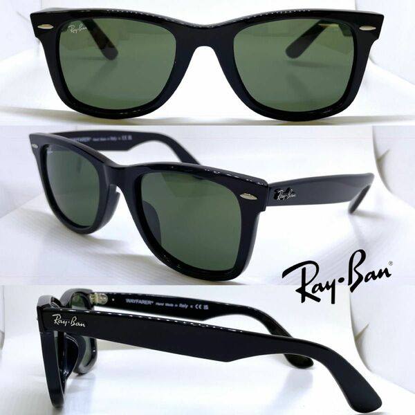 Ray Ban レイバン WAYFARER ウェイファーラー サングラス RB2140-F 901 ブラック