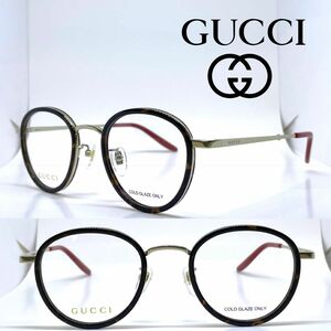 GUCCI グッチ メガネ フレーム GG1357OA 004 ハバナ/ゴールド めがね メガネフレーム 