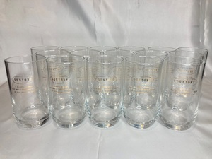 ★昭和レトロ 未使用品★ サントリーグラス SUNTORY GLASS　16点セット　Aa4_80