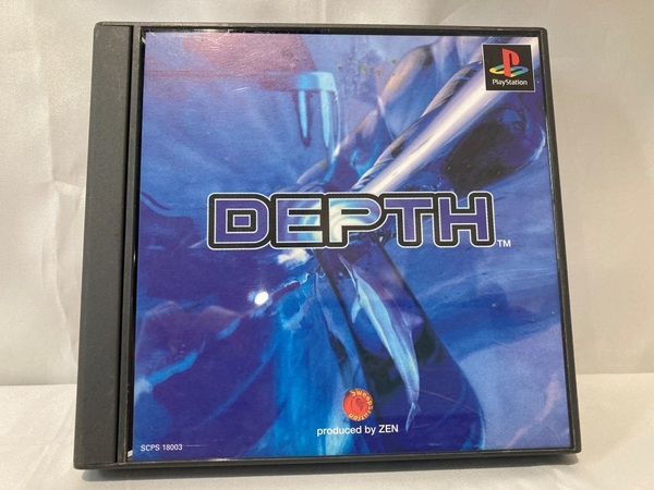 ★プレイステーション1ソフト★【付属品有】 PS1ソフト DEPTH　/コレクターアイテム/希少品/ゲームソフト　Og0_Y