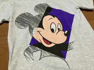 80s 90s ビンテージ USA製 Mickey Mouse ミッキーマウス Disney ディズニー Tシャツ