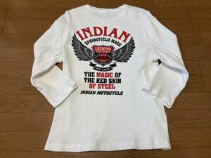 INDIAN MOTOCYCLE インディアン モトサイクル サーマル 七分袖 Tシャツ ロンT バイカー