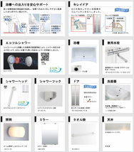 ログハウスなどに　洗面器付きのユニットバスルーム　1216サイズ_画像3