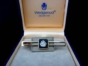 *N3885*# as good as new # Wedgwood [ Gold ]#[ boat ]# necktie pin!
