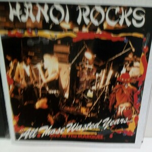 HANOI ROCKS「ALL THOSE WASTED YEARS...」国内盤
