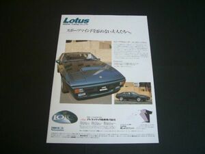  Lotus Excel advertisement inspection : poster catalog 