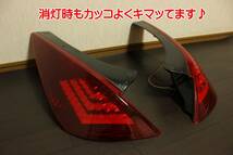 【フェアレディZ　Z33　フルLEDテール 最新アクリルライン仕様！インナーブラック塗装！W球サイドマーカー搭載！超激レア！】_画像10