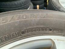 Y903 175/70R13 bridgestone ブリジストン 2019年 PCD100 4H 4.5J 35 honda ホンダ 4本セット_画像9