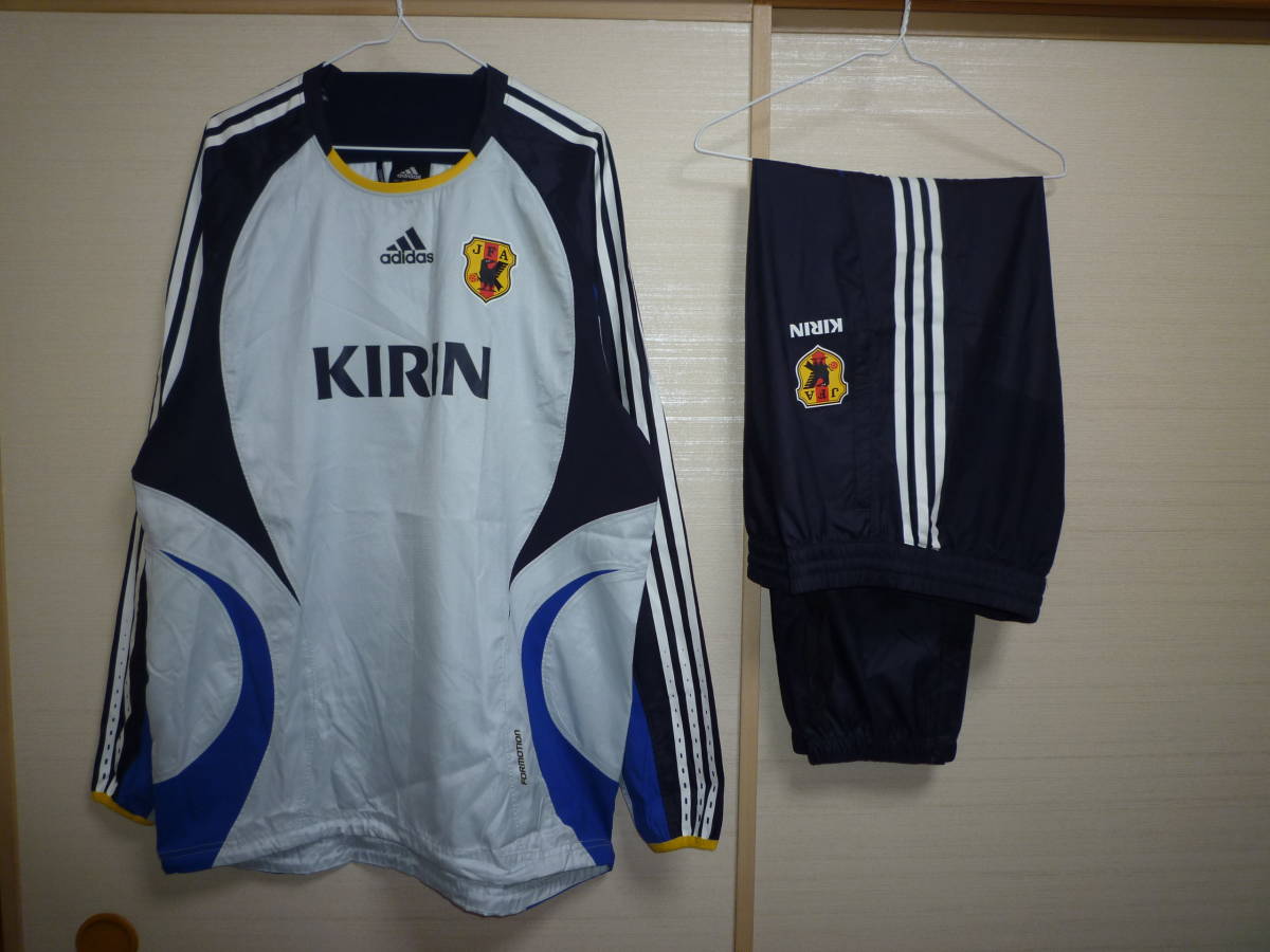 アディダス KIRIN 日本代表 FORMOTION ナイロン上下Lサイズ détails d