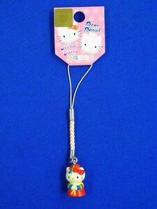 【 根付け ストラップ 】Hello Kitty　ハローキティ　韓国限定　チマチョゴリ　2005