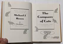 人間と猫の20話の短編集「The Company of Cats」ハードブック/英語/図書館除籍本_画像5