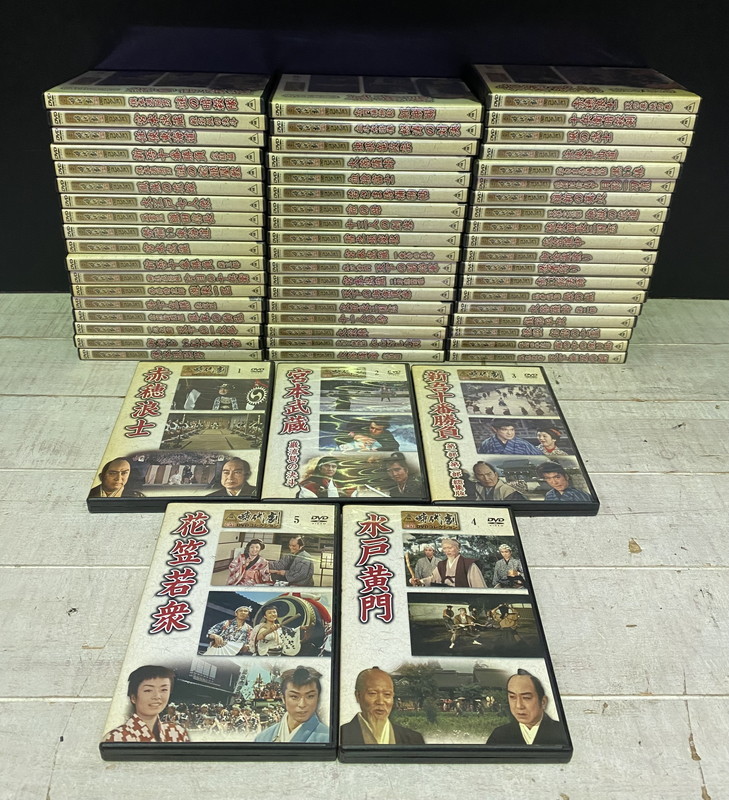 ヤフオク! -「東映時代劇 dvdコレクション (全 セット)」の落札相場