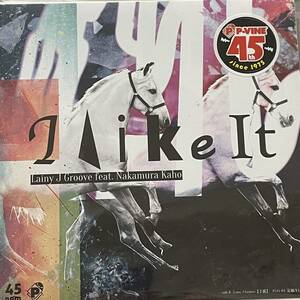 Lainy J Groove feat.中村佳穂 [I Like It / 手紙]7inch(初回プレス盤)