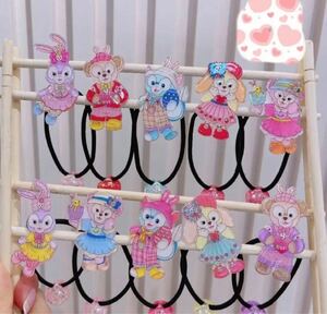  pretty Duffy Shellie May hair elastic 10 piece set Kids baby child 