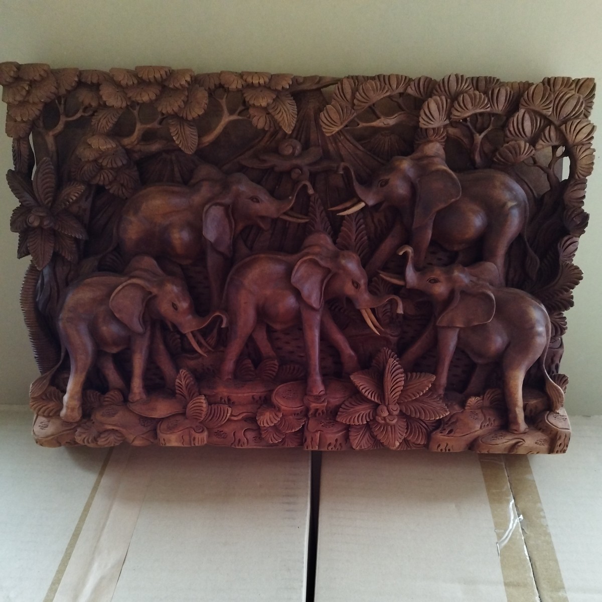 लकड़ी शिल्प, लकड़ी पर नक्काशी, लकड़ी का एक टुकड़ा, राहत नक्काशी, हाथी, बाली से, सेकंड हैंड, शौक, संस्कृति, handcraft, हस्तशिल्प, अन्य