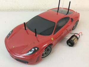 TAMIYA タミヤ 1/10 電動RC ラジコン TT01 シャーシ /アンプ TEU-302BK マブチモーター RS-540 フェラーリ F430 ボディ