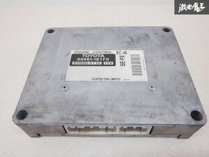  with guarantee Toyota original ET196V Caldina engine computer -89661-1E170 ECU CPU immediate payment shelves G-1