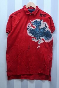 2-4369A/ラルフローレン ペイント 鹿の子ポロシャツ POLO RALPH LAUREN 送料200円 